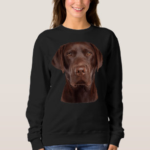 Sudadera Amo Mi Labrador Face Mi Laboratorio De Chocolate