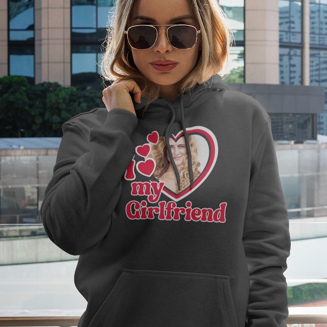 Sudadera Amo Mi Novia Foto Negra (Subido por el creador)