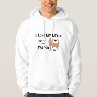 Sudadera Amo mi pequeño yapper Hoodie masculino