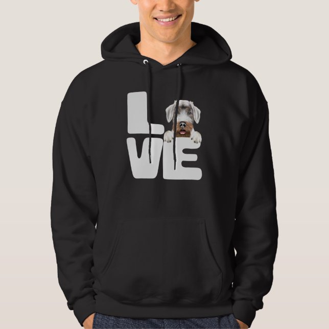 Sudadera Amo Mi Perro Terrier Sealyham (Anverso)