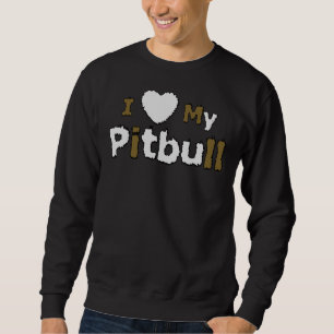 Sudadera Amo Mi Pitbull