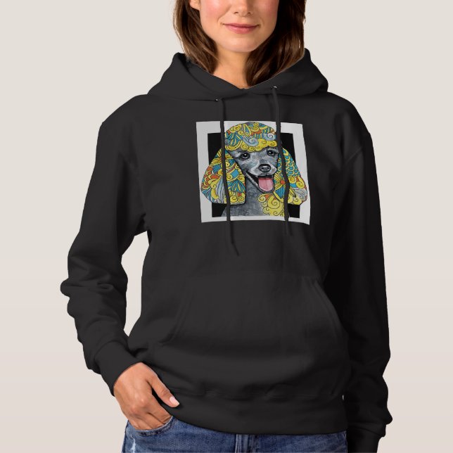 Sudadera ¡Amo Mi Poodle! (Anverso)