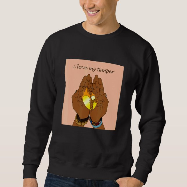 Sudadera Amo Mi Temple (Anverso)