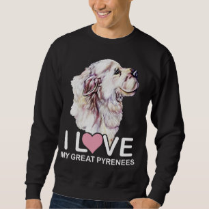 Sudadera Amo Mis Grandes Pirineos