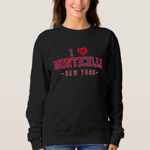 Sudadera Amo Monticello Nueva York