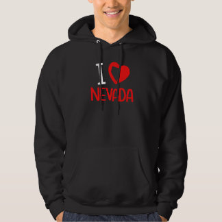Sudadera Amo Nevada Estado De Usa América Viajes Nevadan Co