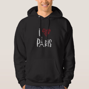 Sudadera Amo París Francia Torre Eiffel Recuerdo Viaje V