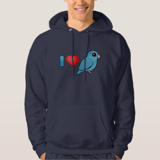 Sudadera Amo Parrotlets pacífico (azul)