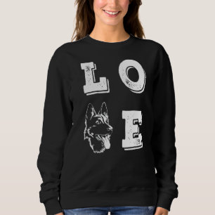 Sudadera Amo Pastor Alemán Amo Perros Perro