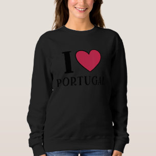 Sudadera Amo Portugal Orgulloso Ciudadano de Portugal Vacac