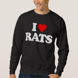 SUDADERA AMO RATAS