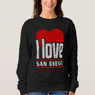 Sudadera Amo San Diego Mejor Ciudad de Origen Me Encanta Sa