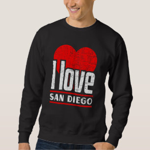Sudadera Amo San Diego Mejor Ciudad de Origen Me Encanta Sa