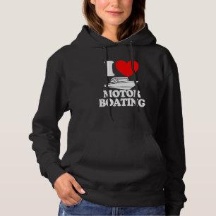 Sudadera Amo ser dueño de un barco a motor y me encanta nav