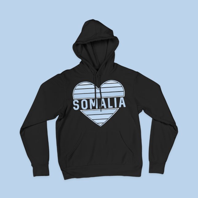 Sudadera Amo Somalia, corazón somalí (Subido por el creador)