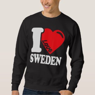 Sudadera Amo Suecia Patria Bandera Sueca Suecia 1