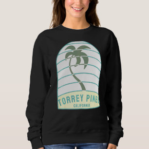 Sudadera Amo Torrey Pines Beach California Palm Tree Ca