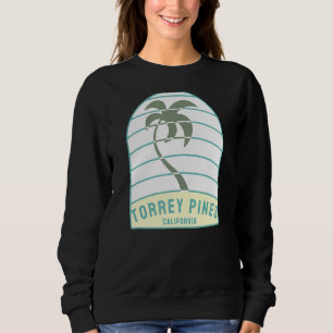 Sudadera Amo Torrey Pines Beach California Palm Tree Ca