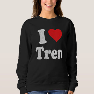 Sudadera Amo Tren Distressed Retro Vintage Diseño_3