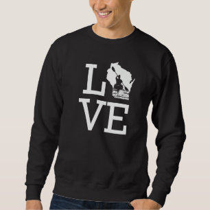 Sudadera Amo Wisconsin Kayaking