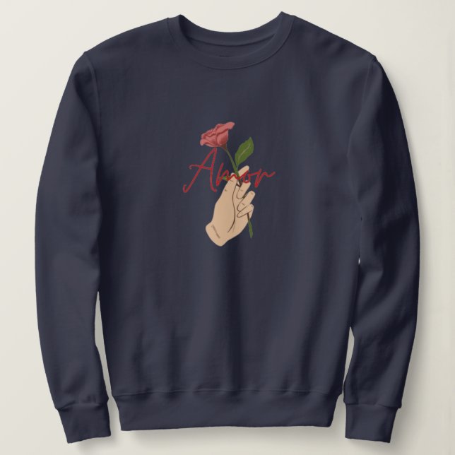 Sudadera Amor (Anverso del diseño)