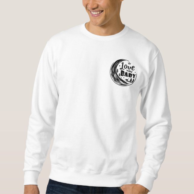 Sudadera Amor a la luz de la luna (Anverso)