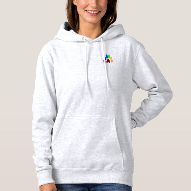 Sudadera AMOR A Mi Hoodie Polidáctil (Anverso)
