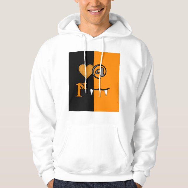 Sudadera Amor a primera mordida Halloween (Anverso)