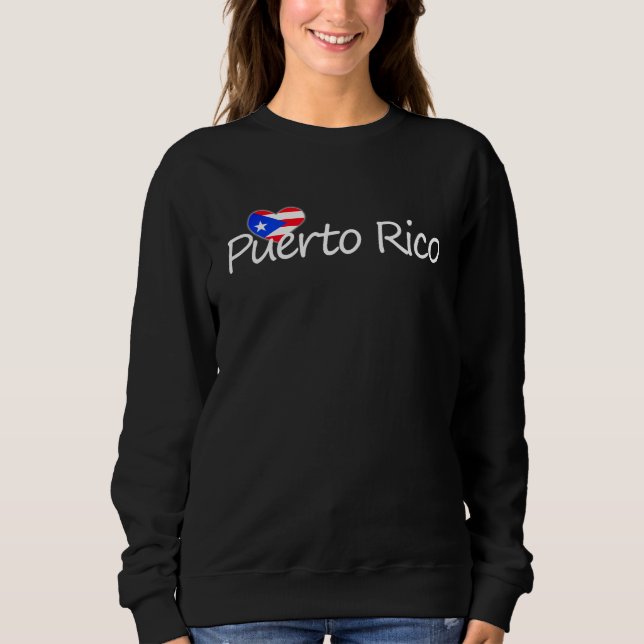 Sudadera Amor a Puerto Rico (Anverso)