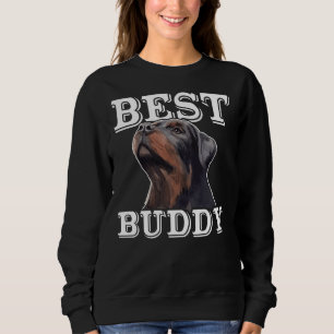 Sudadera Amor al mejor propietario de perro de Rottweiler B