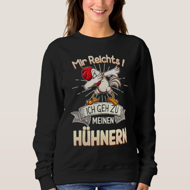 Sudadera Amor al pollo y mis pollos (Anverso)