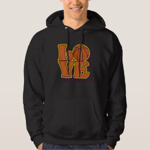 Sudadera Amor Baloncesto Bola Mi Vida Y Pasión Jugador Ba