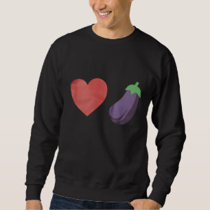 Sudadera Amor Berenjena Divertido Gay Orgullo LGBTQ