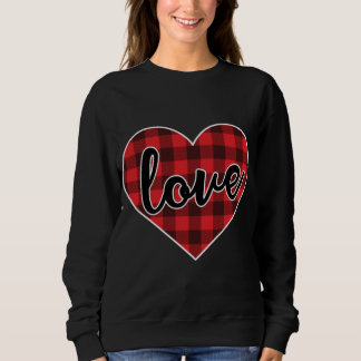 Sudadera Amor Búfalo Corazón Navidades Cosy Pat de Invierno