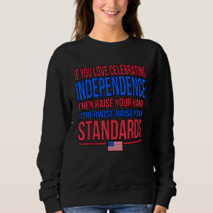 Sudadera Amor Celebrando La Independencia Estados Unidos 4