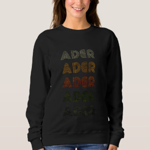 Sudadera Amor Corazón Ader Tee Grunge Estilo Vintage Negro