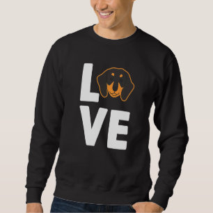 Sudadera Amor Dachshund Perro Raza Perros Propietario Puppy