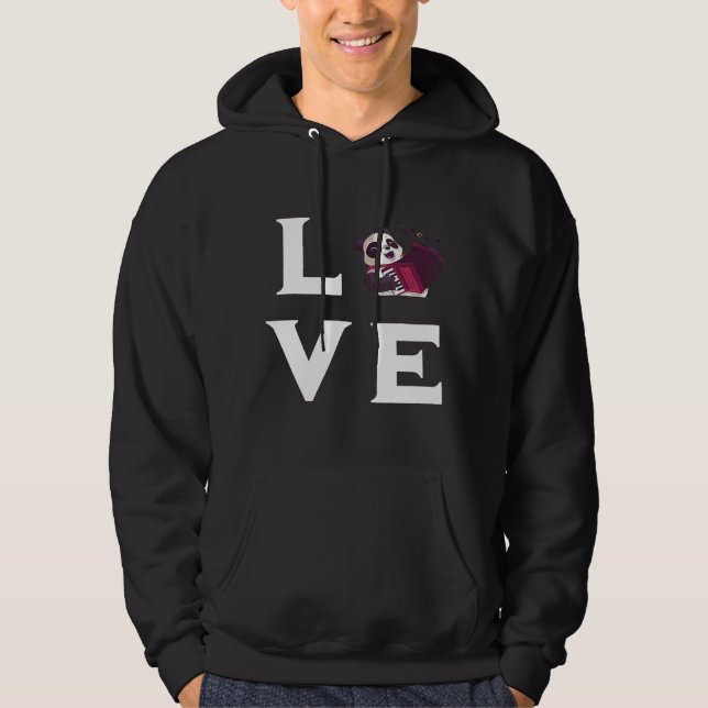 Sudadera Amor de acordeón (Anverso)