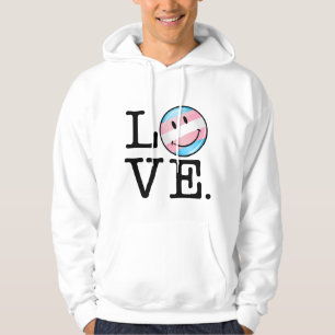 Sudadera Amor de la bandera del orgullo del transexual