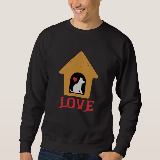 Sudadera Amor de Perro (Anverso)
