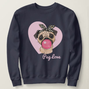 Sudadera Amor de pug