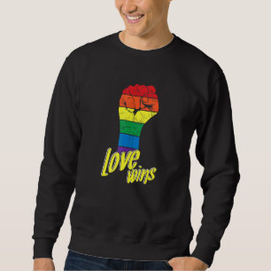 Sudadera Amor de Puño Cerrado Gana