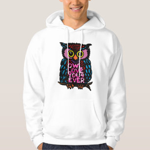 SUDADERA AMOR DEL BÚHO USTED 4 NUNCA