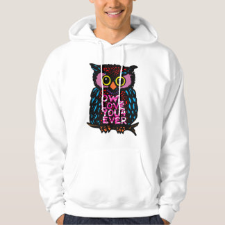 SUDADERA AMOR DEL BÚHO USTED 4 NUNCA