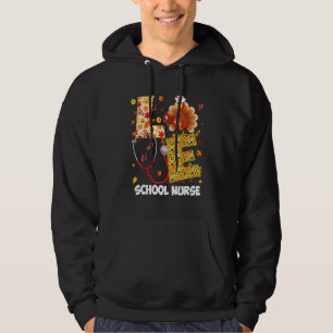 Sudadera Amor Enfermera Escolar Bata Estetoscopio Día de Ac