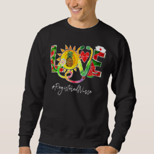 Sudadera Amor Enfermera inscrita Watermelon Pineapple Summe