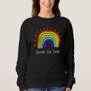 Sudadera Amor Es Amor Lgbt Orgullo Gay Mes Ra Trans Lesbian