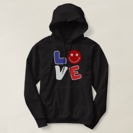 Sudadera AMOR ESTADOUNIDENSE divertido 4 de julio