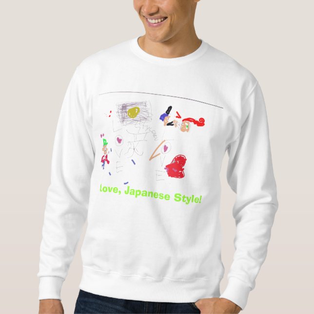 Sudadera ¡Amor, estilo japonés! (Anverso)