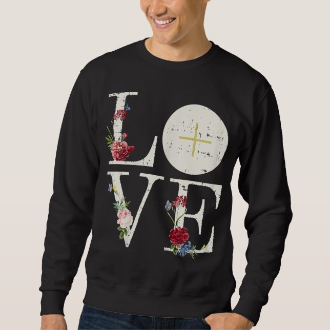 Sudadera Amor Eucaristía Primera Santa Comunión Cristiana C (Anverso)